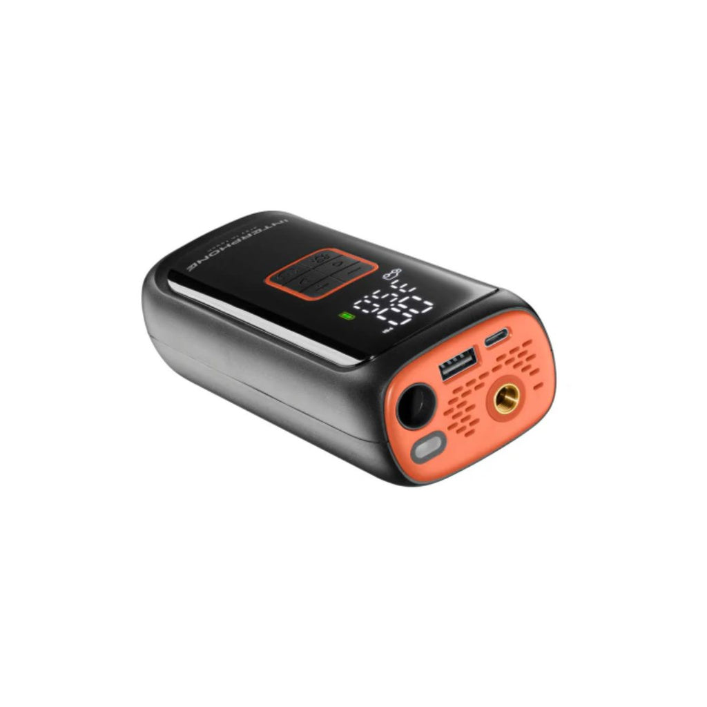 COMPRESOR PORTABLE PARA MOTOCICLETA               INTERPHONE