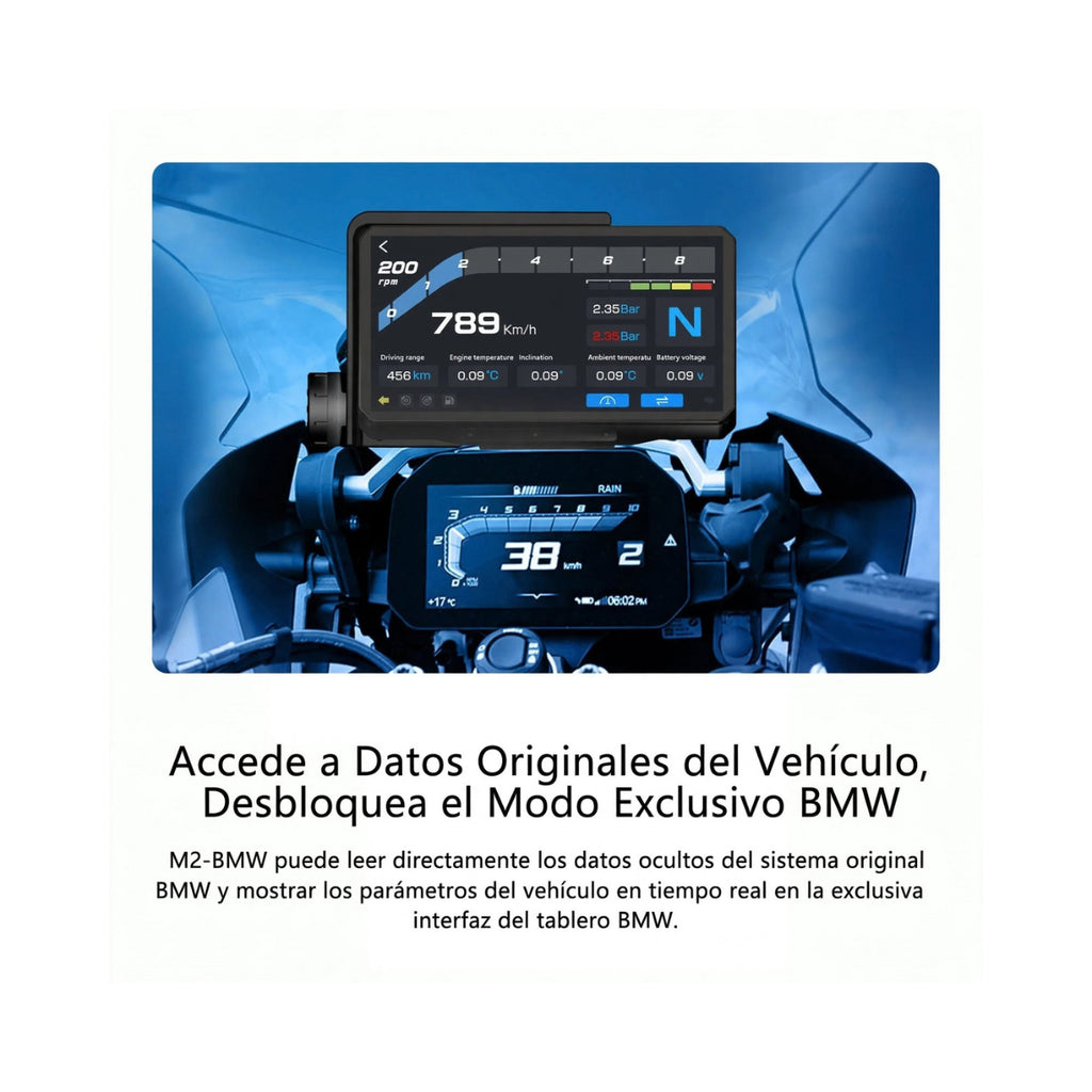 CARPLAY CON SOPORTE ORIGINAL BMW 6.2" ALIEN RIDER