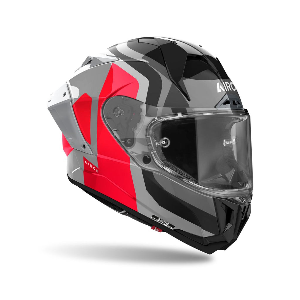 GP800 COMPETITION AIROH AZUL/ROJO