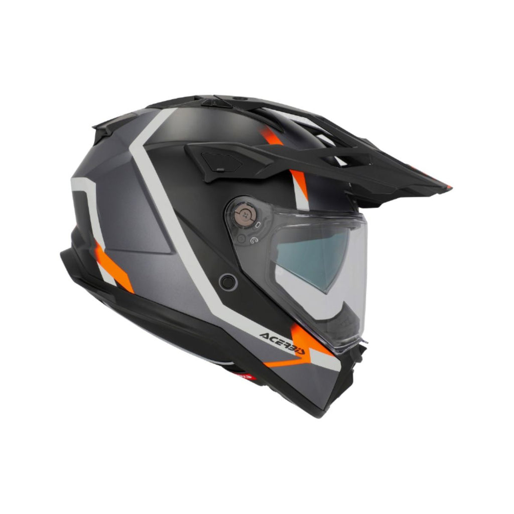 ATTACK ACERBIS NEGRO/NARANJA
