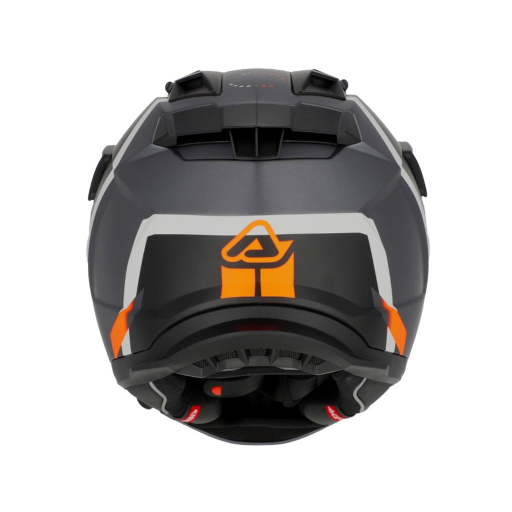 ATTACK ACERBIS NEGRO/NARANJA