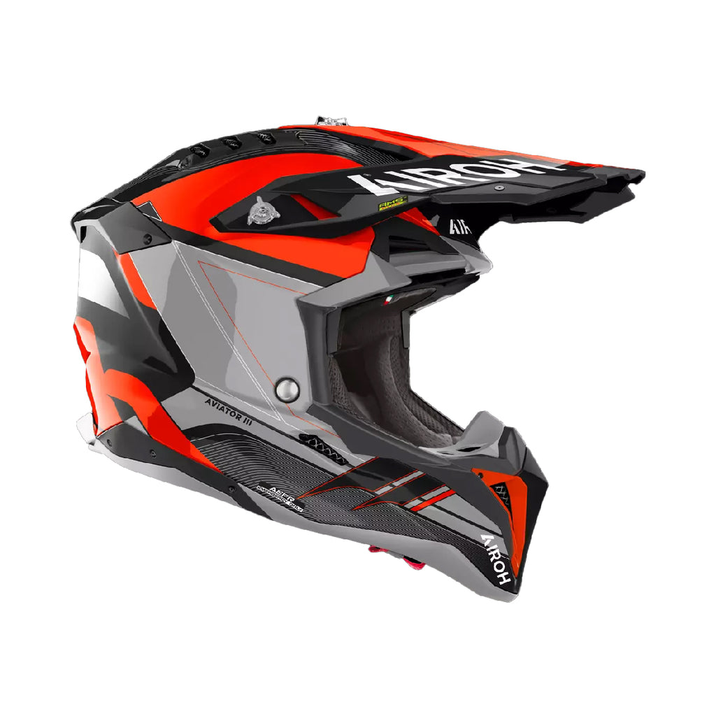 AVIATOR 3 SABER AIROH NARANJA