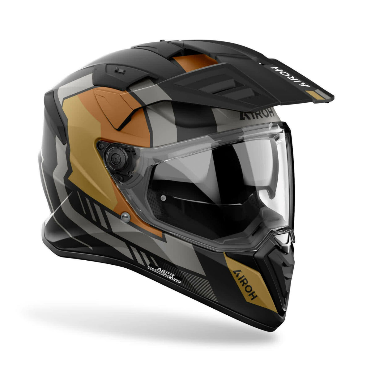 BANDIT HORN AIROH DORADO