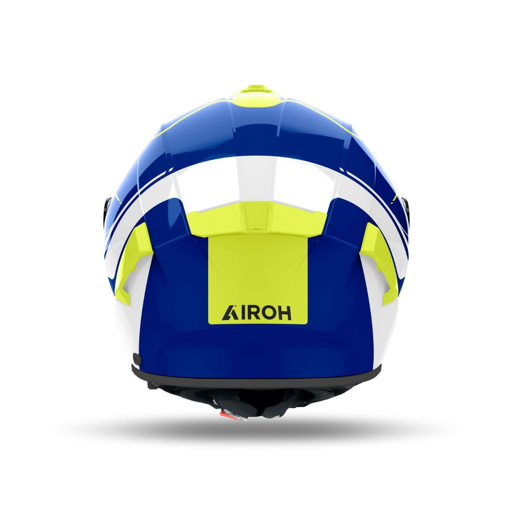 SPARK 2 CHRONO AIROH AZUL/AMARILLO