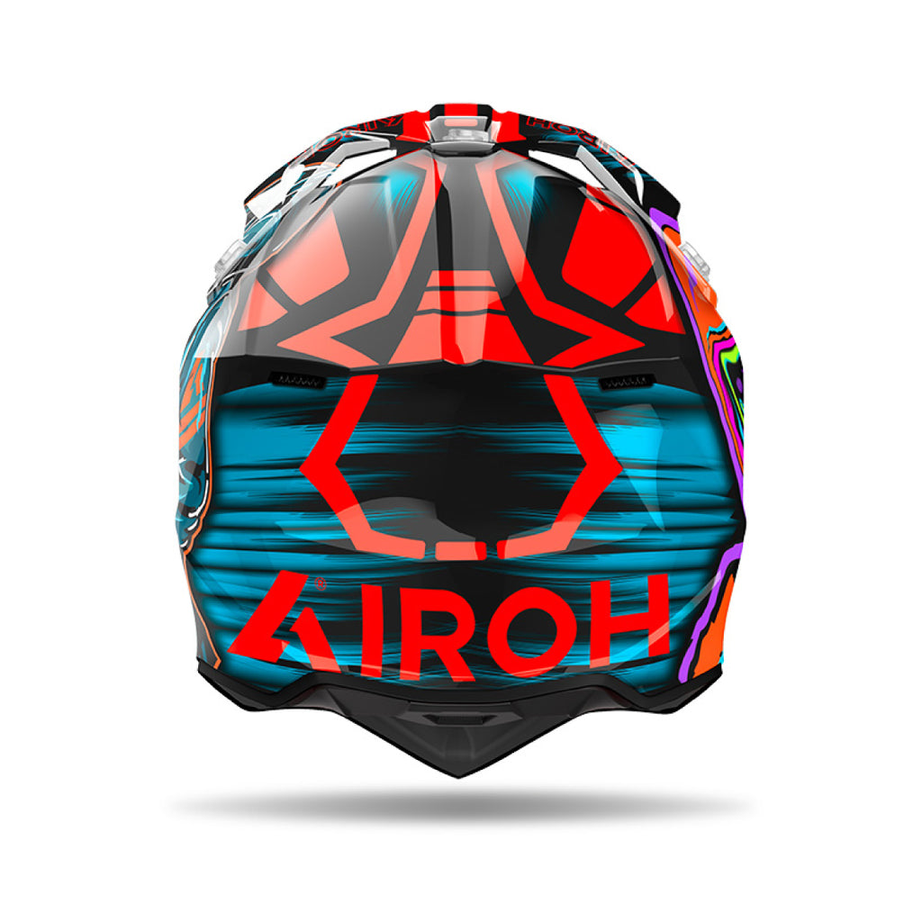 WRAAP CYBER AIROH ROJO
