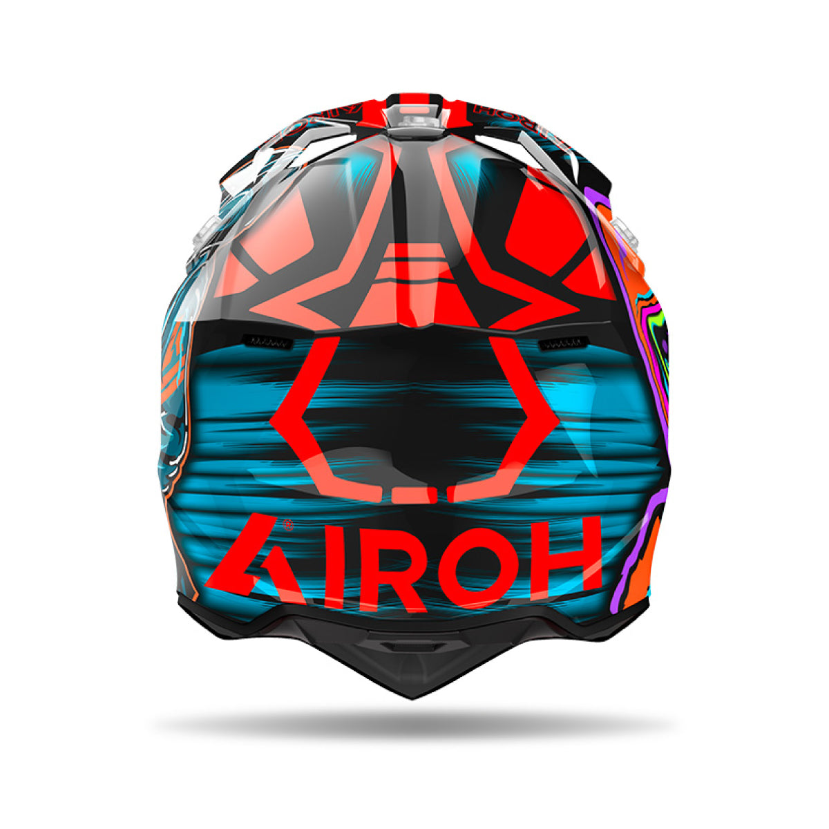 WRAAP CYBER AIROH ROJO