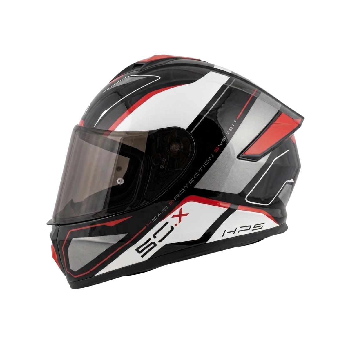 H50X GIVI NEGRO/PLATEADO/TITANIO/ROJO