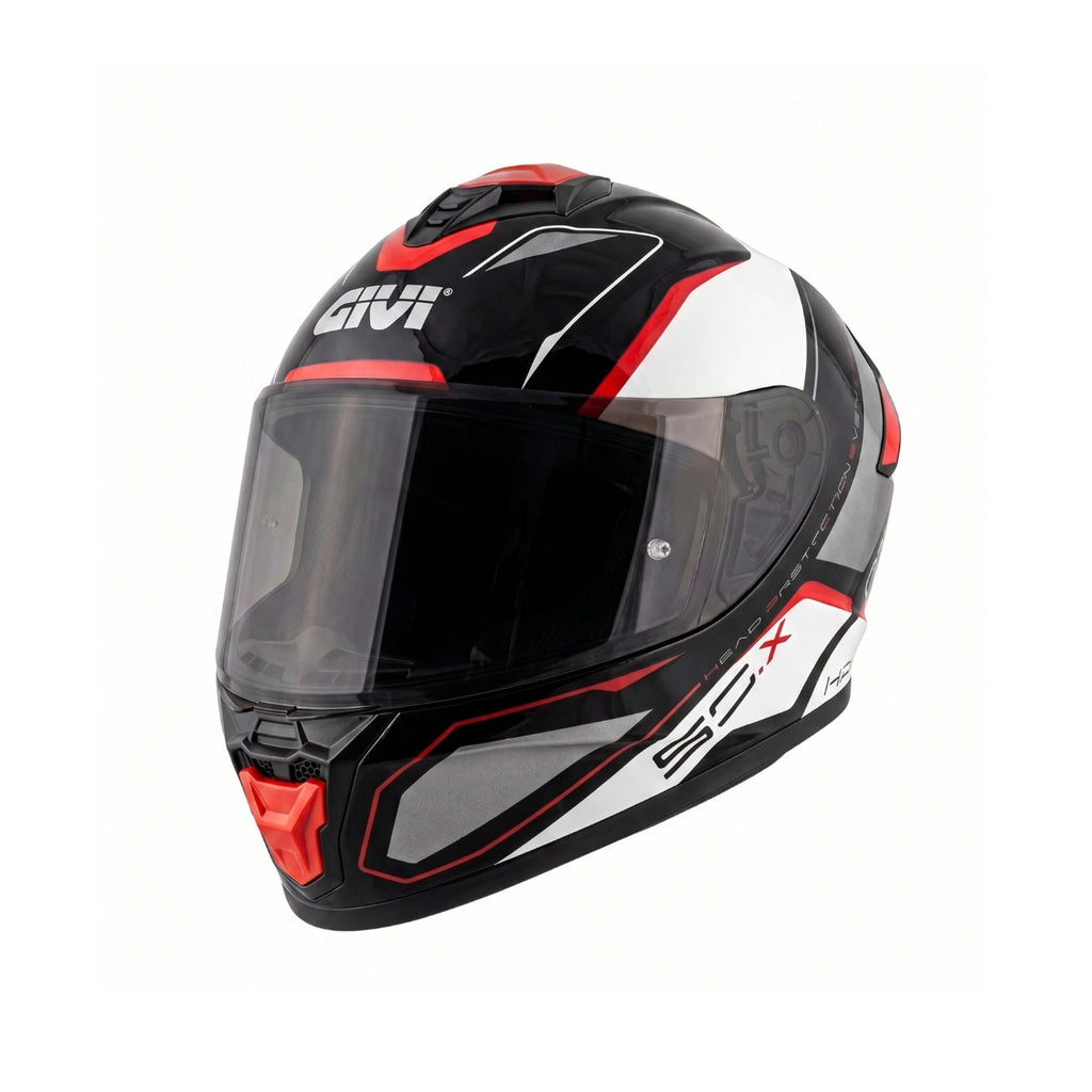 H50X GIVI NEGRO/PLATEADO/TITANIO/ROJO