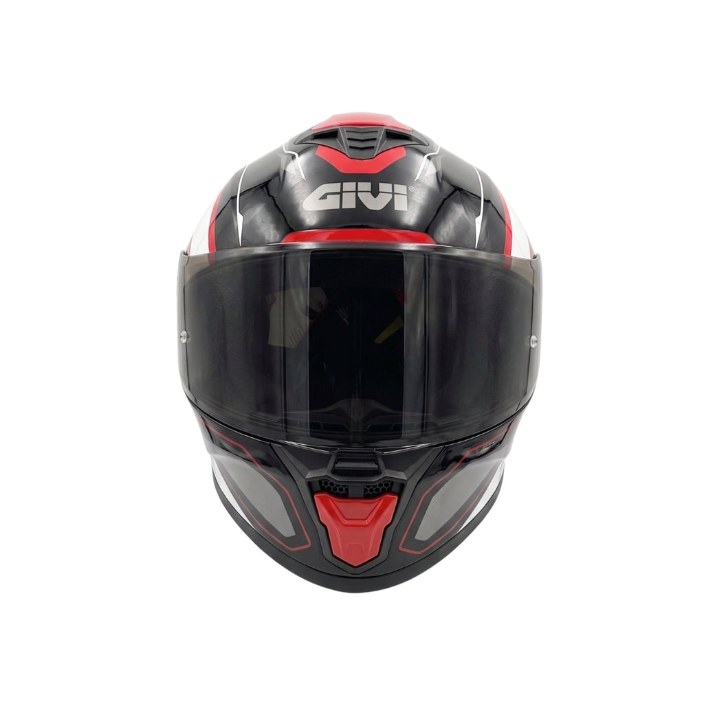 H50X GIVI NEGRO/PLATEADO/TITANIO/ROJO