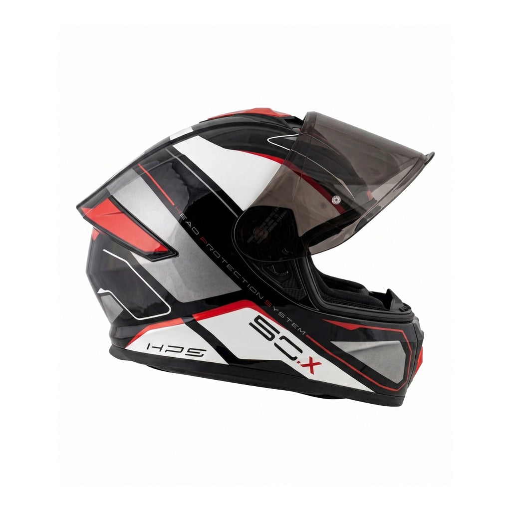 H50X GIVI NEGRO/PLATEADO/TITANIO/ROJO