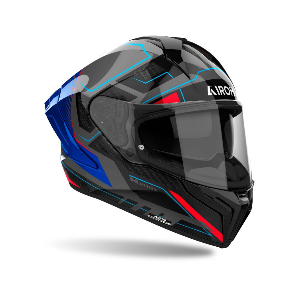 MATRYX ROCKET AIROH AZUL/ROJO