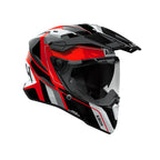 COMMANDER 2 SKIP AIROH BLANCO/ROJO