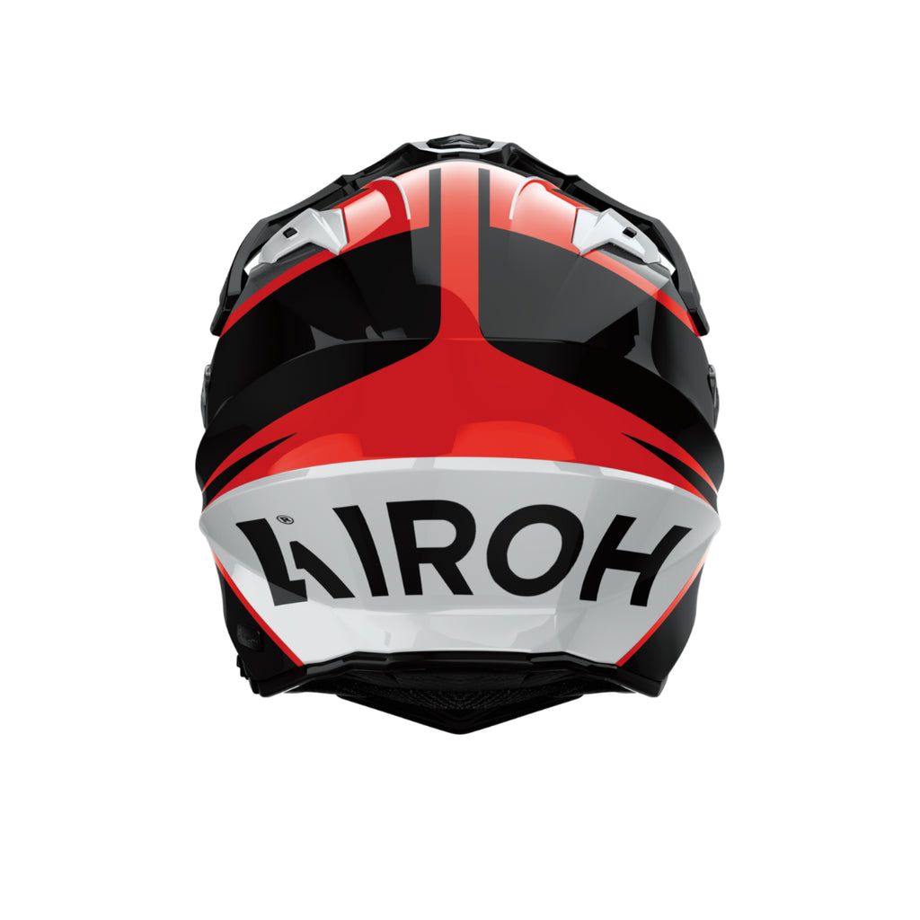 COMMANDER 2 SKIP AIROH BLANCO/ROJO