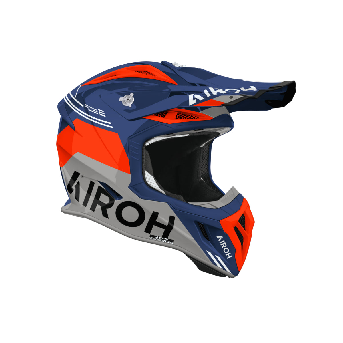 AVIATOR ACE 2 FURY AIROH CERULEAN