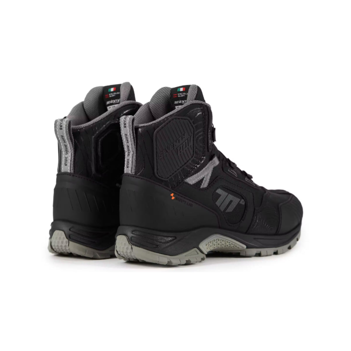 SD-BA7 STELVIO BAJA SEVENTY NEGRO/GRIS