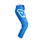 PANTALON MX LINEAR NIÑO BLANCO/AZUL