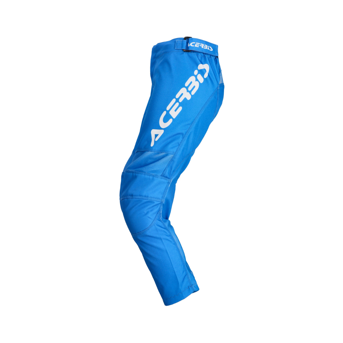 PANTALON MX LINEAR NIÑO BLANCO/AZUL