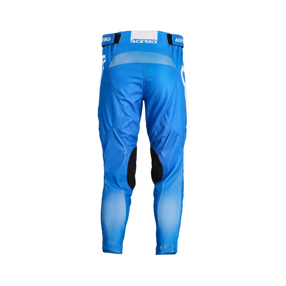 PANTALON MX LINEAR NIÑO BLANCO/AZUL