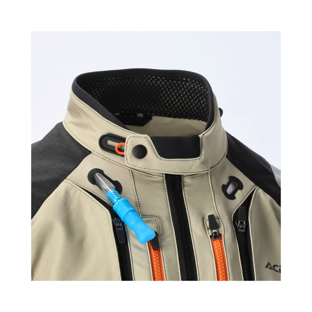 CHAQUETA RALLY PRO BEIGE/NEGRO