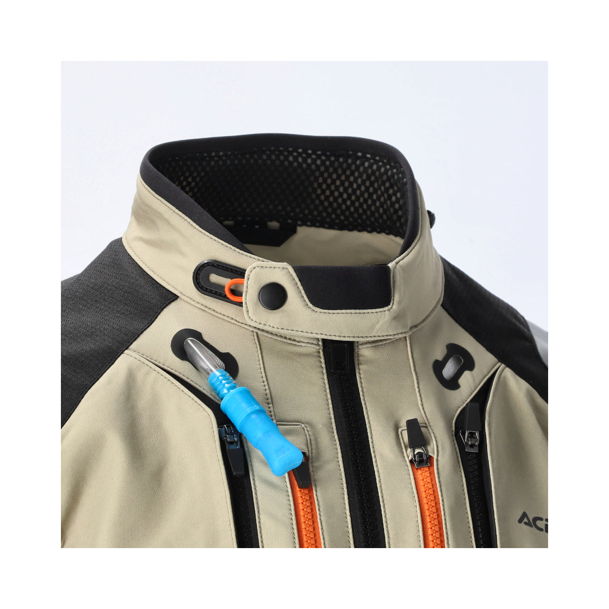 CHAQUETA RALLY PRO BEIGE/NEGRO