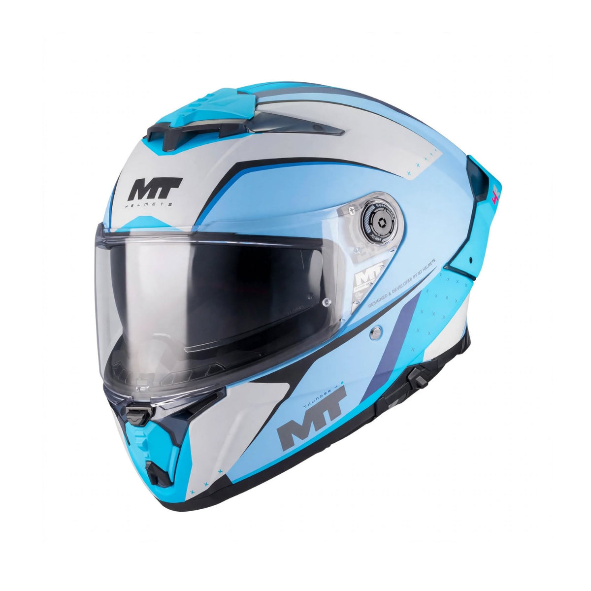 CASCO MT FF118BSV THUNDER 4 R SV WIND TUNNEL C7 BRILLO