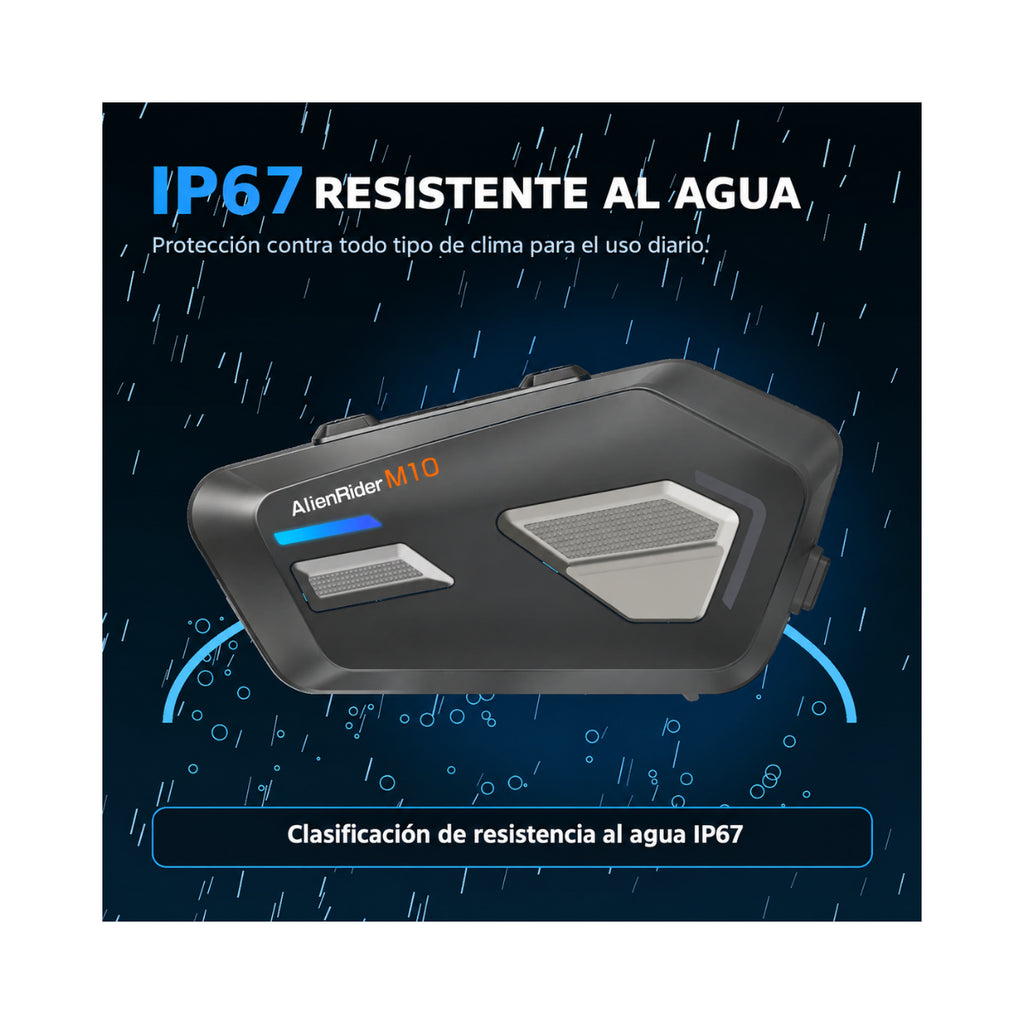 INTERCOMUNICADOR M10 ALIENRIDER