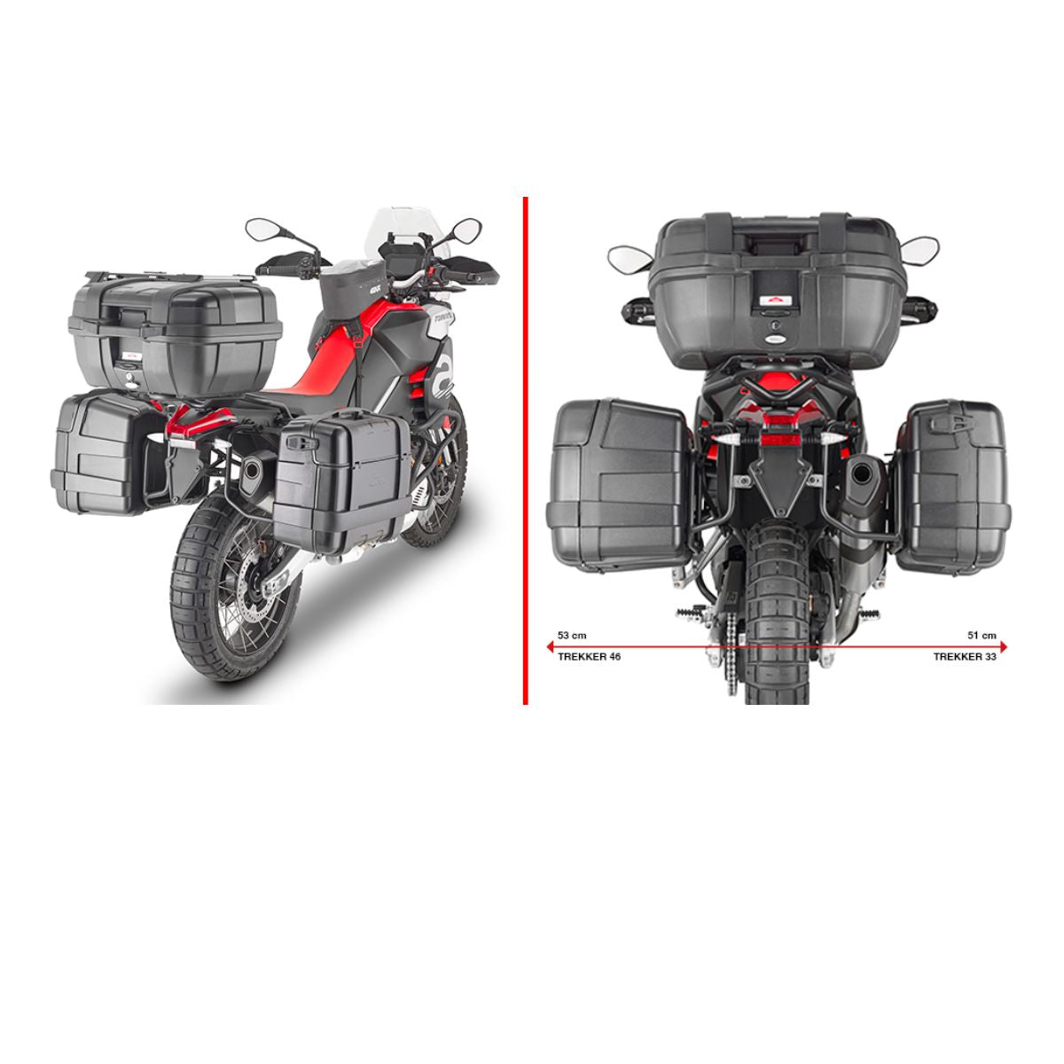 "PORTAMALETAS LATERAL APRILIA TUAREG 660 (2021" GIVI