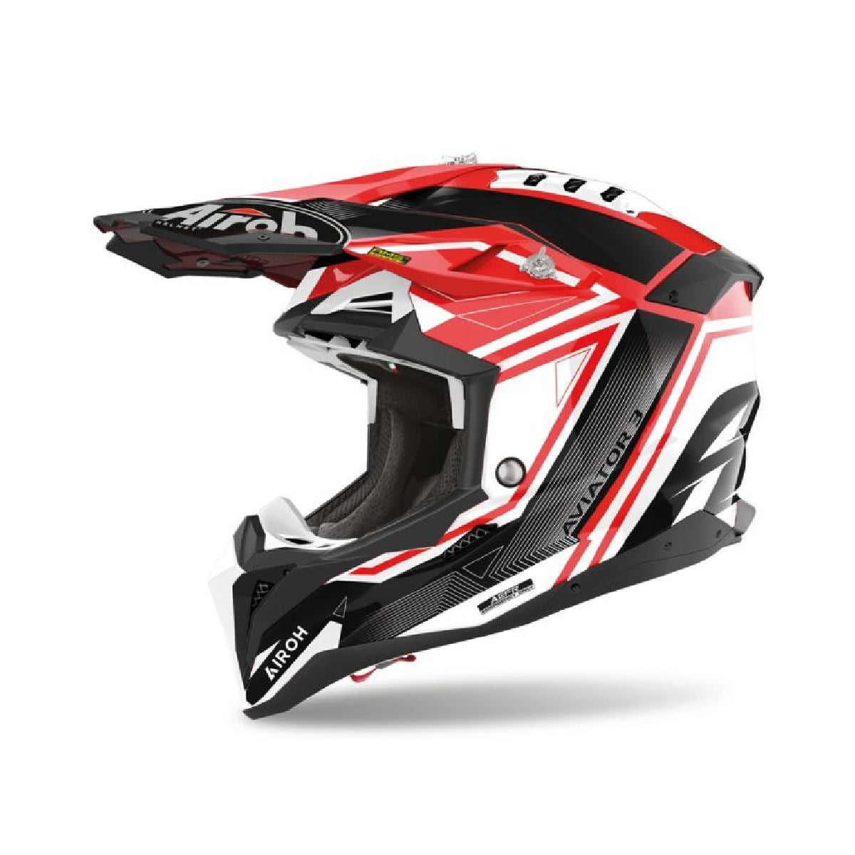 AVIATOR 3 LEAGUE AIROH ROJO