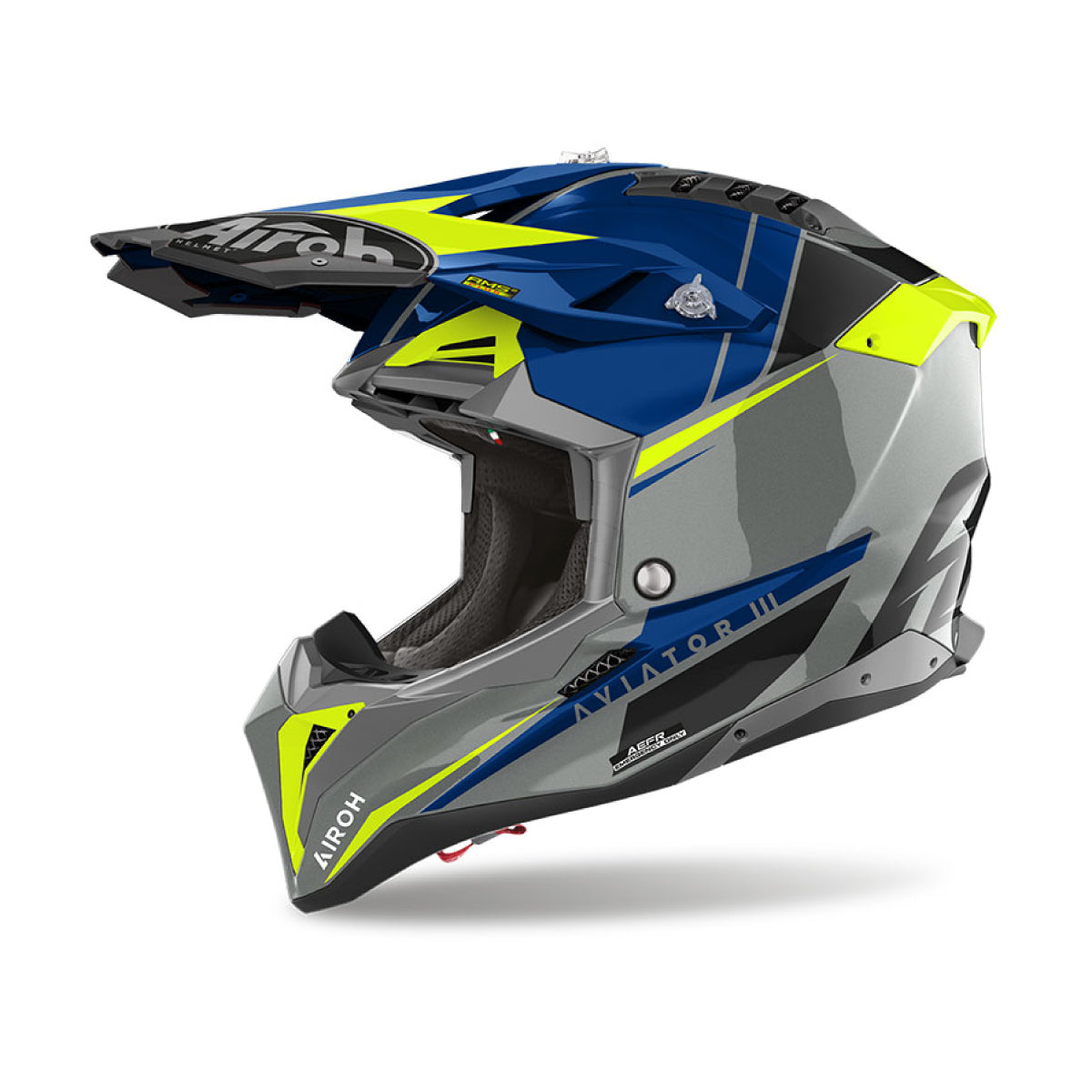 AVIATOR 3 PUSH AIROH AZUL