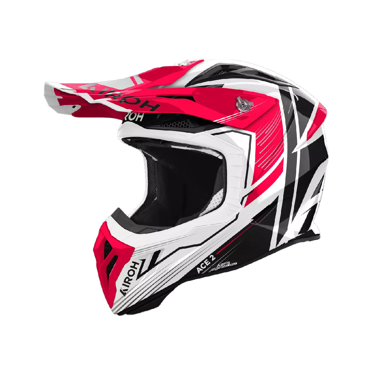 AVIATOR ACE 2 ENGINE AIROH ROJO