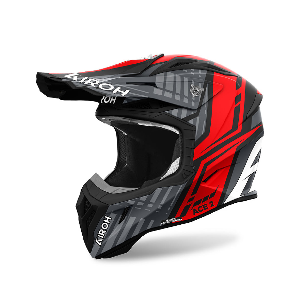 AVIATOR ACE 2 PROUND AIROH ROJO