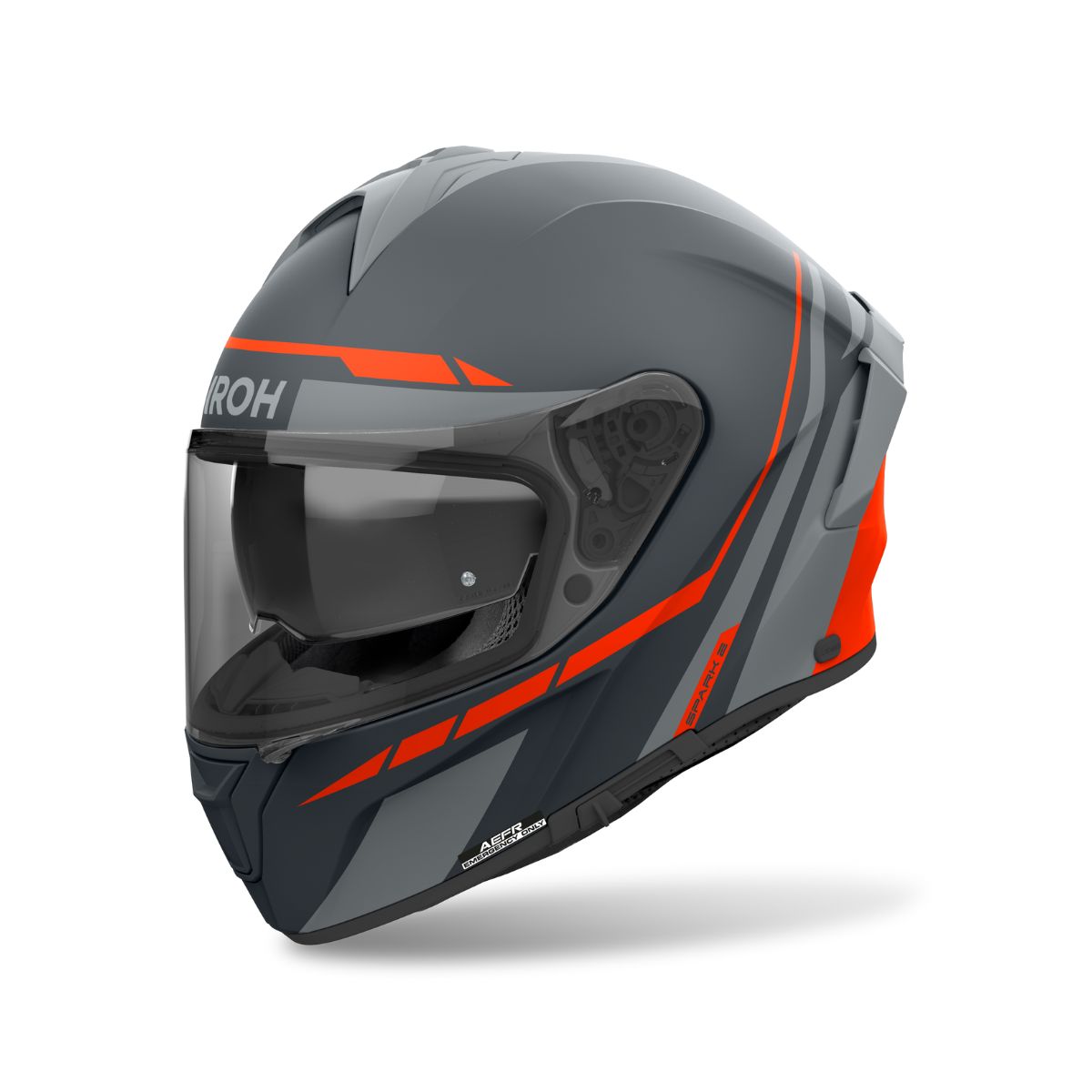 SPARK 2 SPINNER AIROH NARANJA
