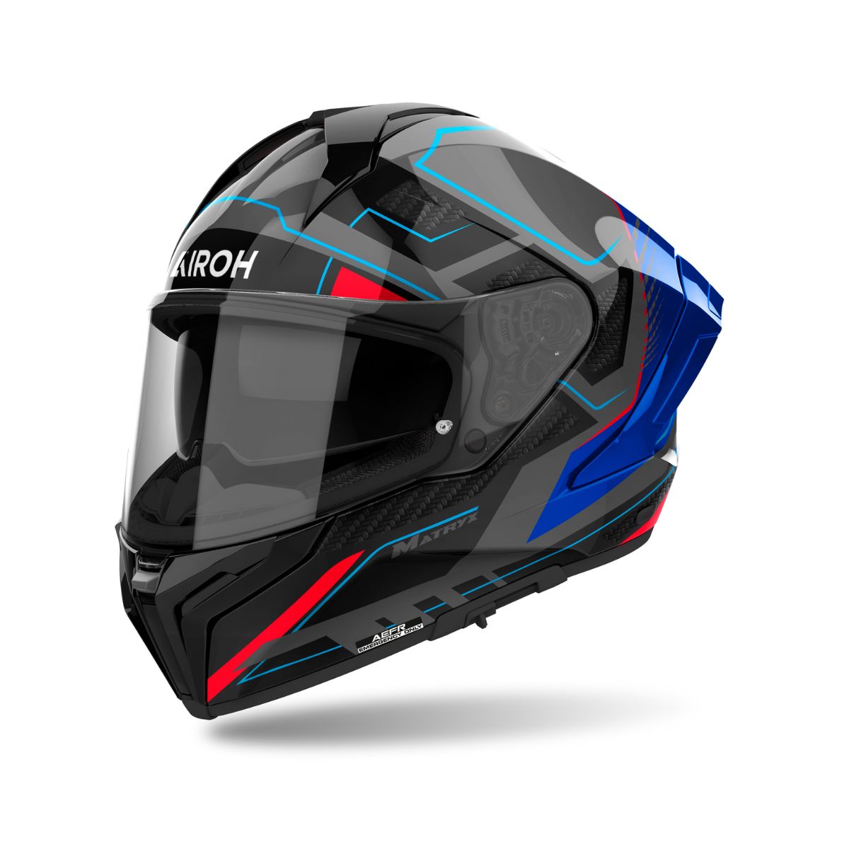 MATRYX ROCKET AIROH AZUL/ROJO
