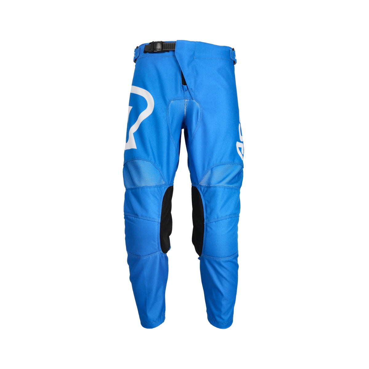 PANTALON MX LINEAR NIÑO BLANCO/AZUL