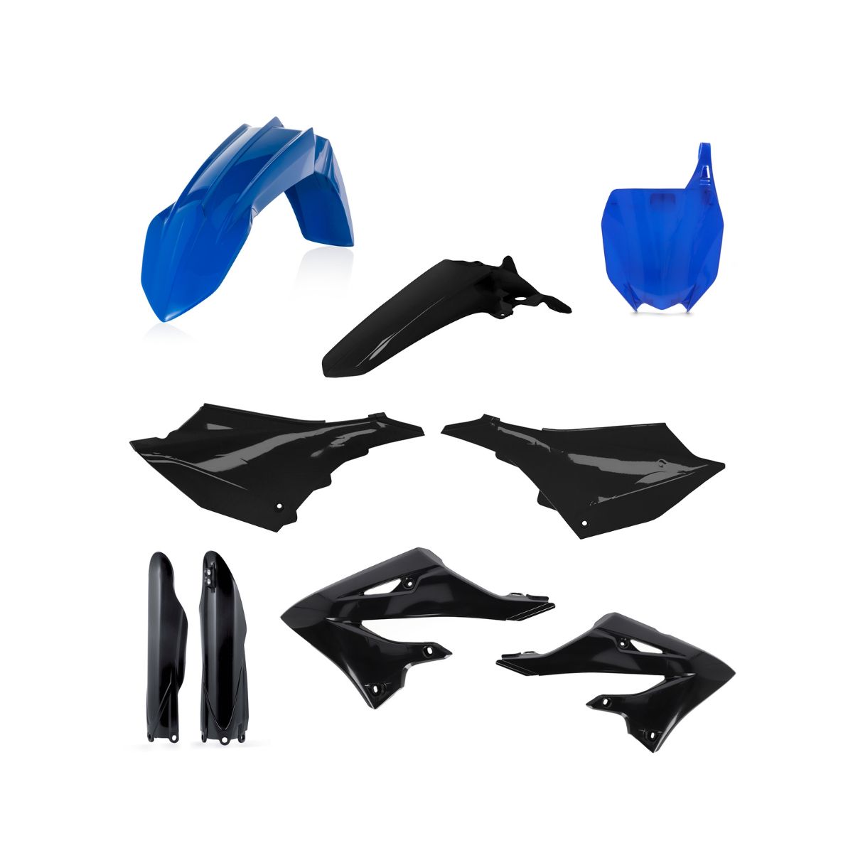 KIT PL?STICOS YAMAHA NEGRO/AZUL