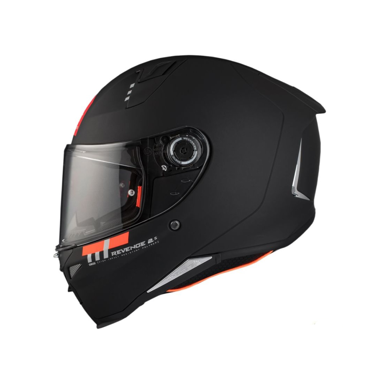 Casco Integral Casco Mt Negro Mate Casco Integral MT Revenge S