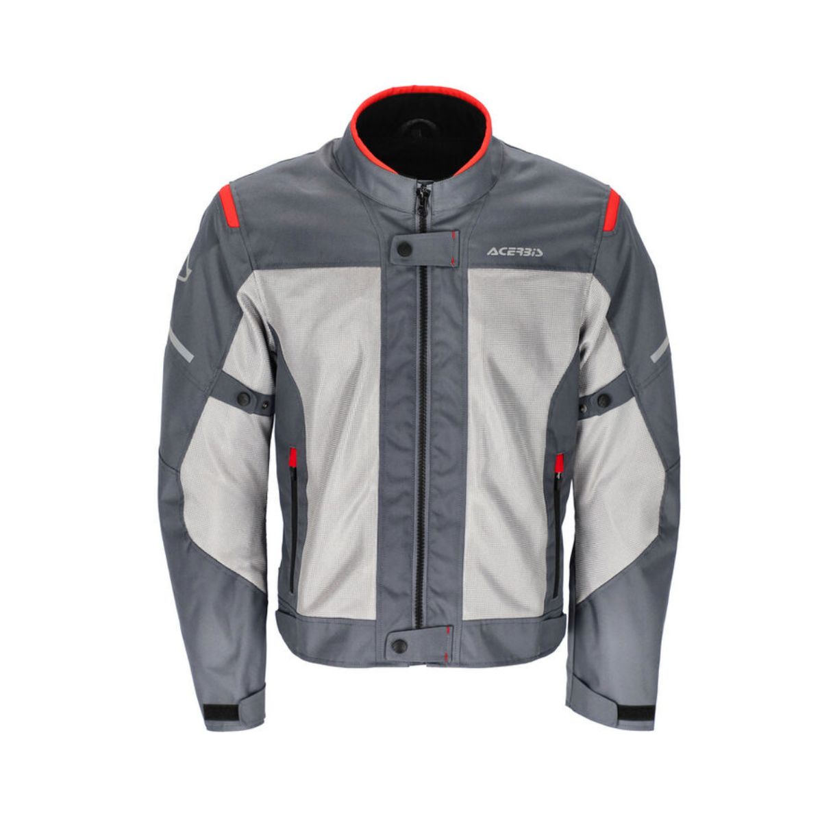 CE RAMSEY VENTED 2.0 GRIS/ROJO - Imagen 2