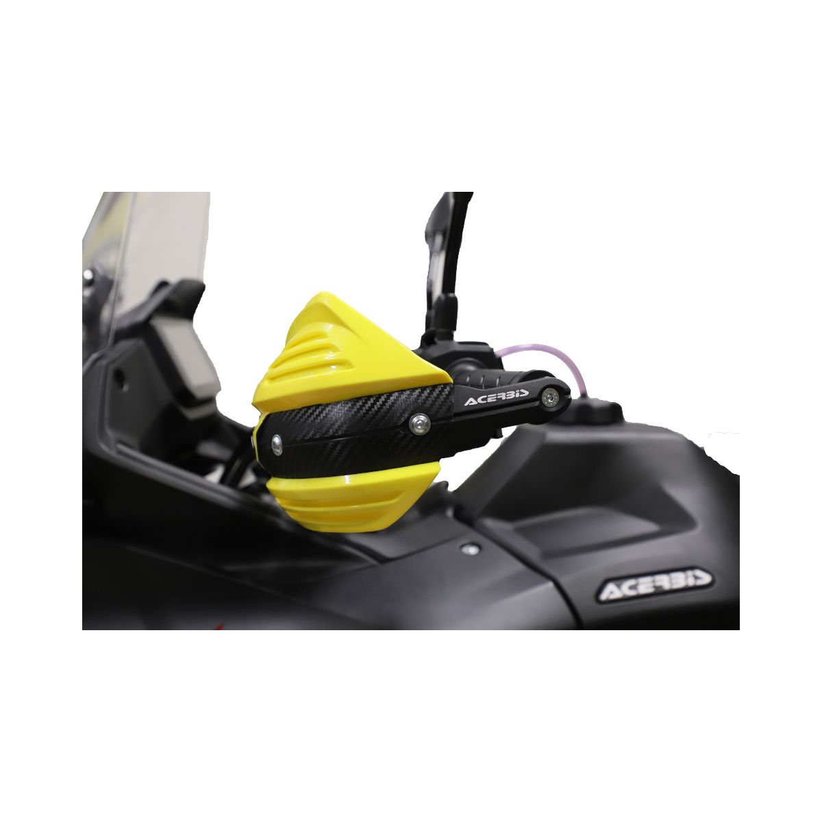 HANDGUARDS X-FACTOR ROJO/BLANCO - Imagen 3