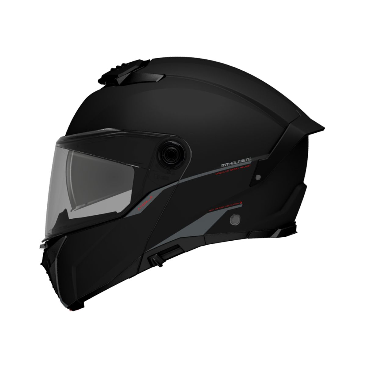 Casco Abatible MT Atom SV A1 negro mate Motos y Accesorios ®