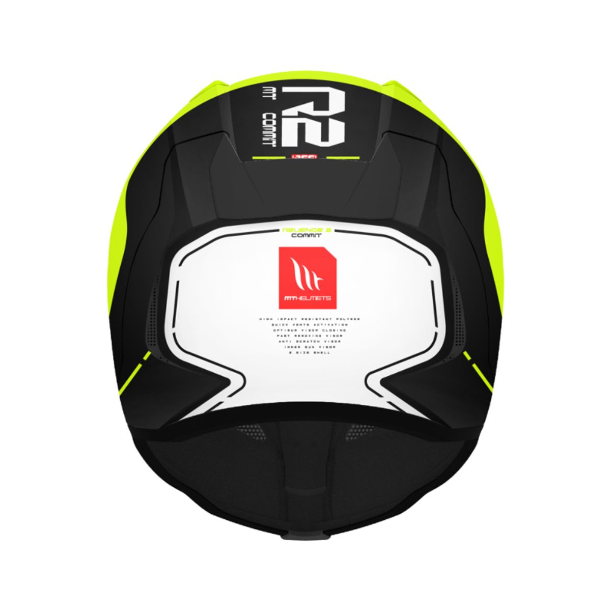 REVENGE 2 S COMMIT B3 AMARILLO BRILLO - Imagen 3