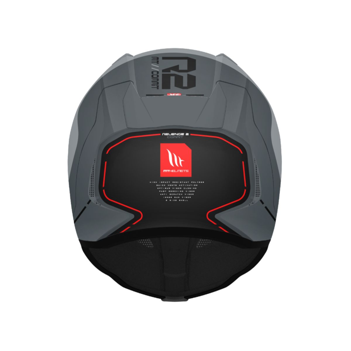 REVENGE 2 S COMMIT D2 GRIS MATE - Imagen 3