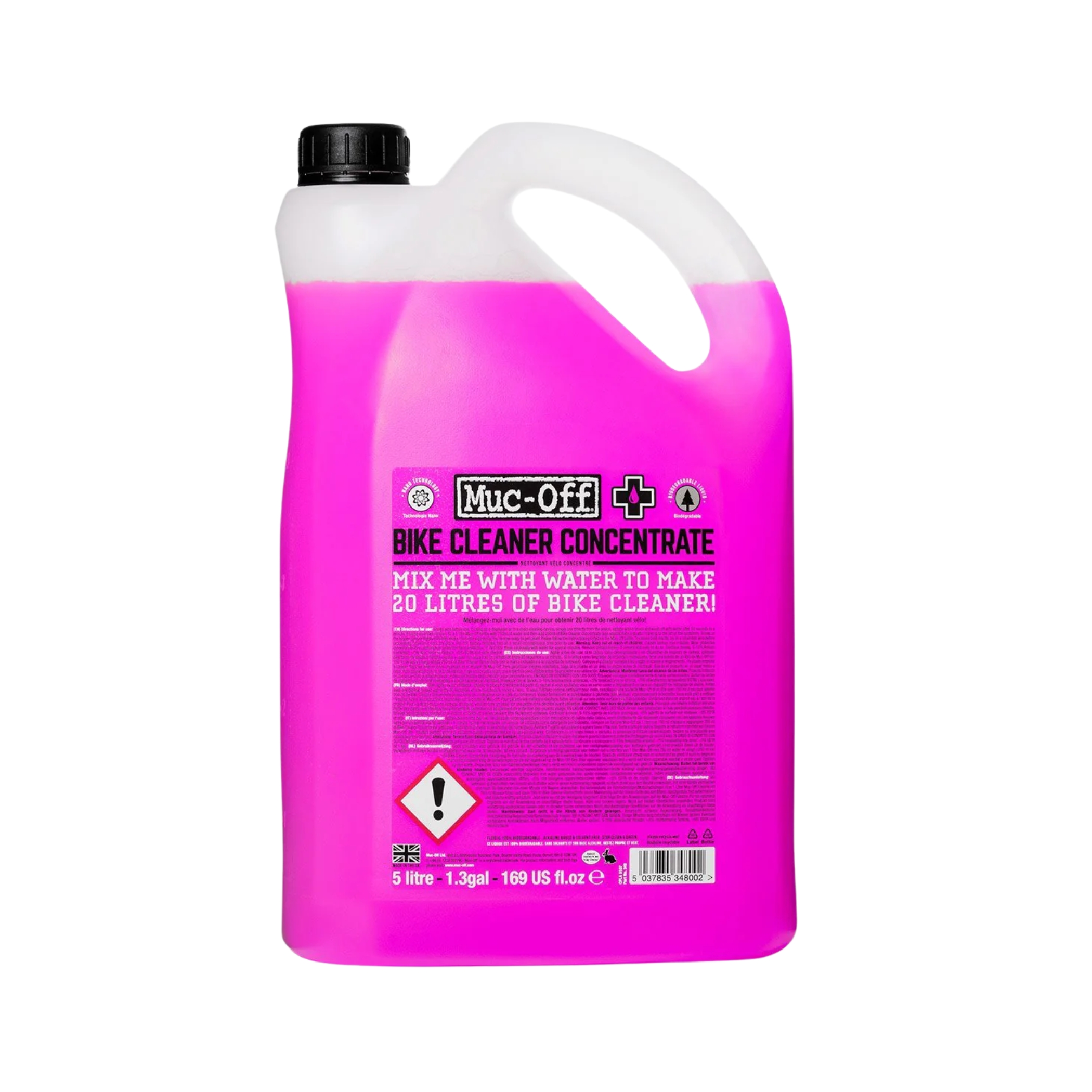 LIMPIADOR DE MOTOCICLETAS CONCENTRADO (5 L)