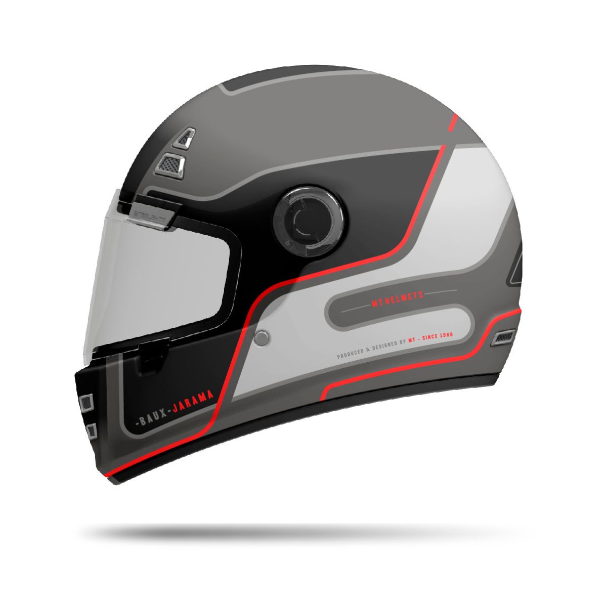 JARAMA BAUX E5 ROJO FLUOR MATE