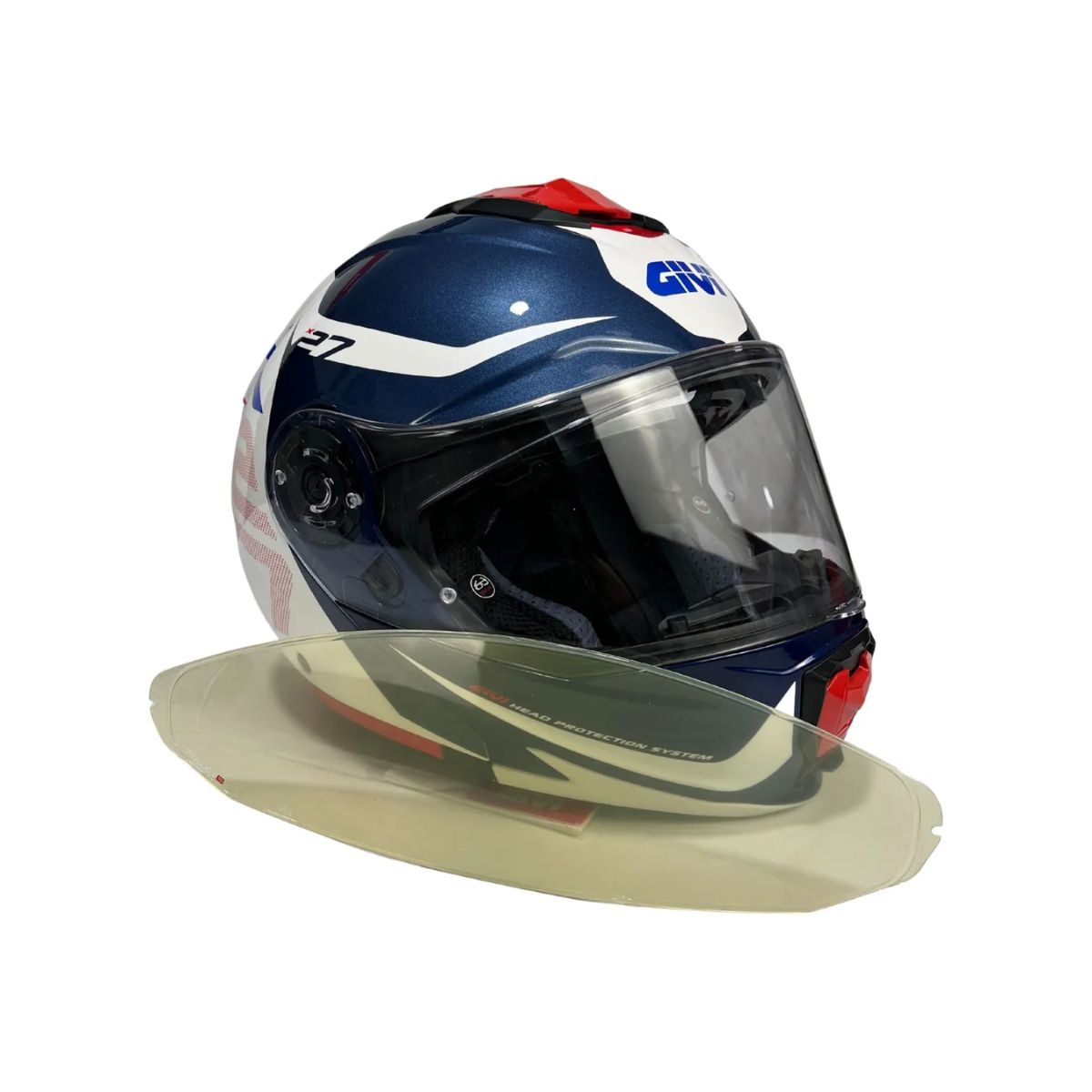 X27 DIMENSION AZUL, ROJO, BLANCO BRILLO - Imagen 2