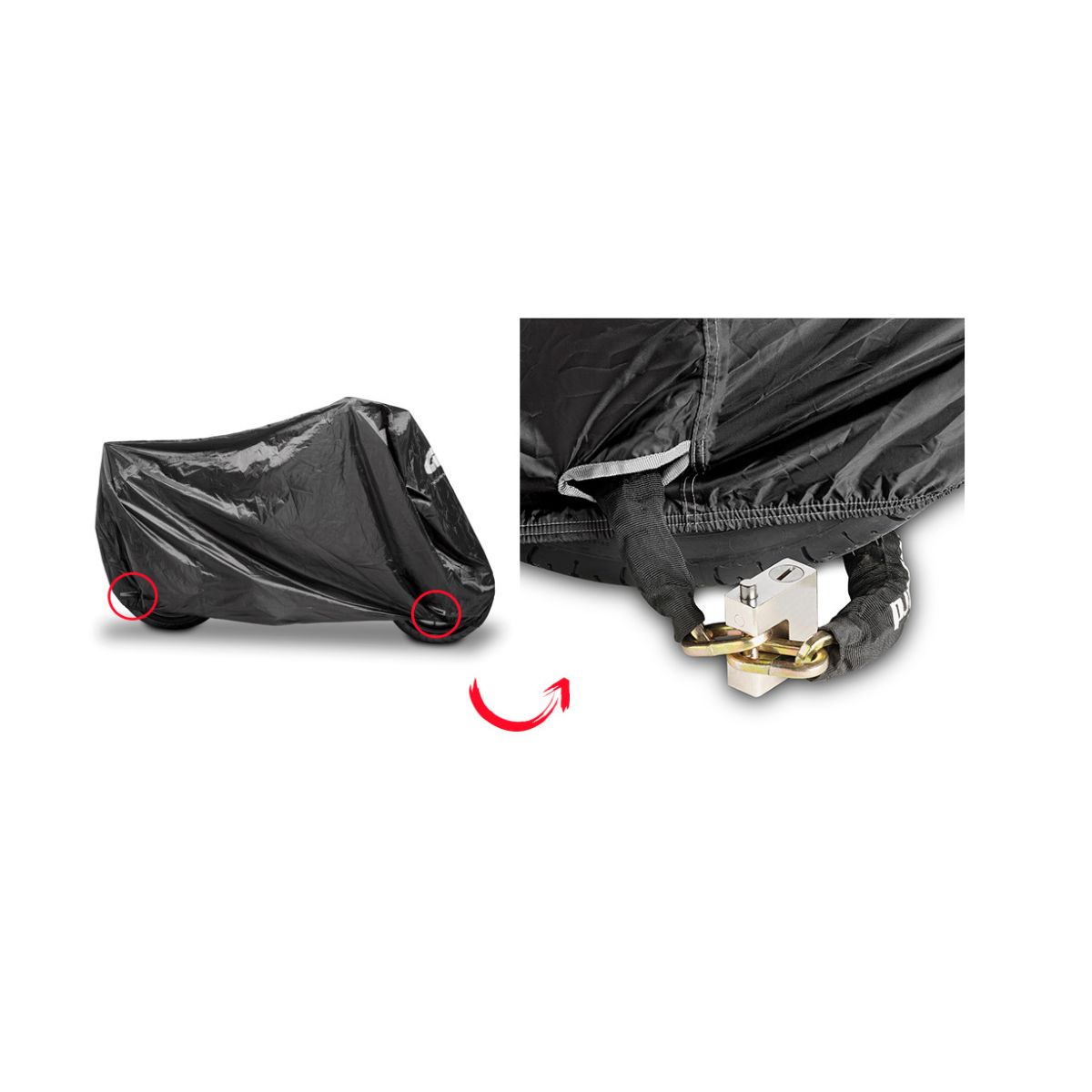 ACCESORIOS VARIOS PIJAMA PARA MOTO GIVI - Imagen 2